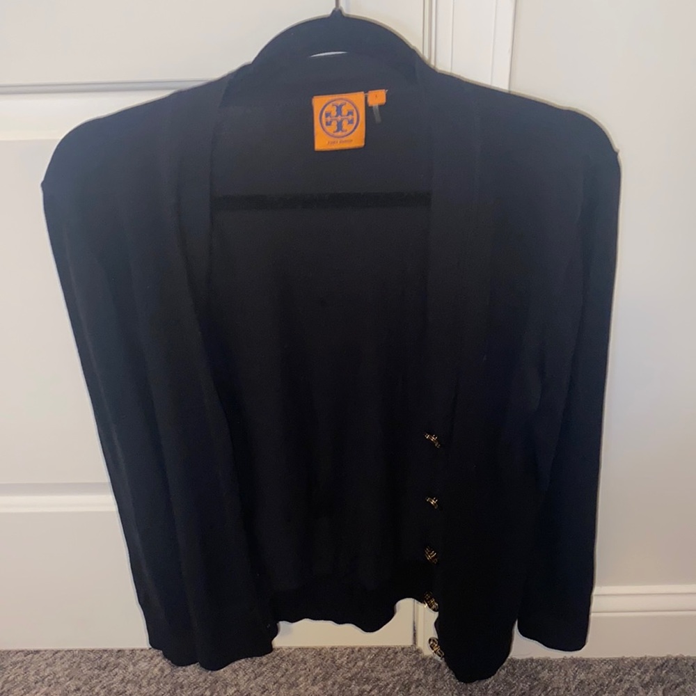 Tory Burch sweater with Tory Burch buttons. Size L